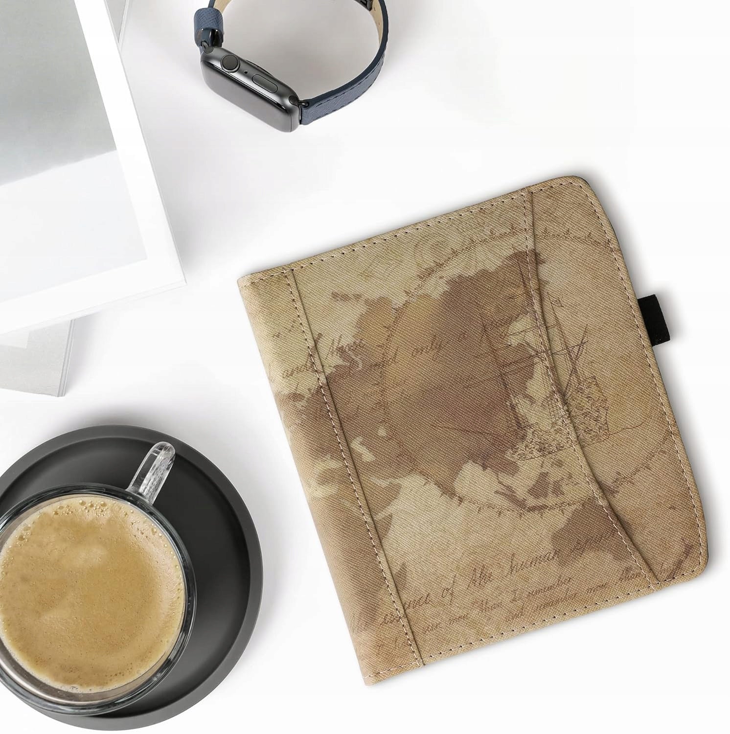 FLIP CASE FOR POCKETBOOK ERA/ERA COLOR BROWN STRAP Brand no brand
