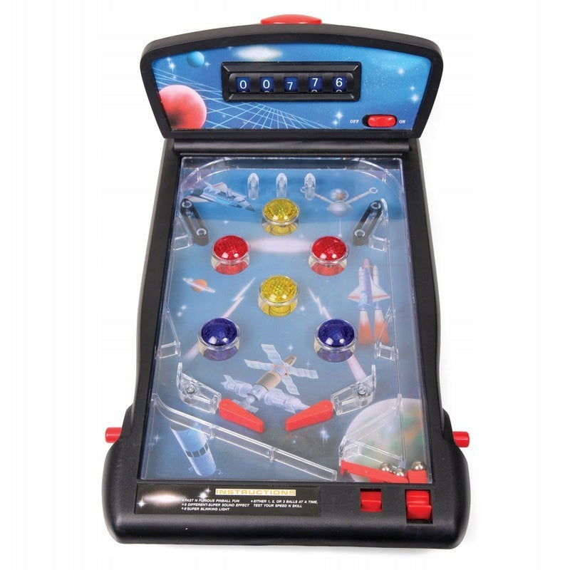 FLIPPER Space Pinball Retro Electronic Game Table Brand Ozbozz