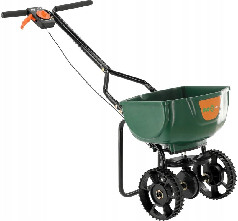 FLO SPREADER ROTARY SEED DRILL 15L15kg SEED SAND FERTILIZER SPREADER