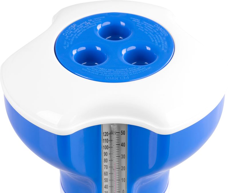 FLOATING CHLORINE FLOAT DISPENSER POOL TABLETS WITH THERMOMETER Brand no brand