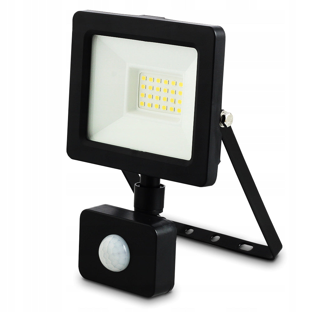 FLOODLIGHT LED LAMP WITH MOTION SENSOR 20W