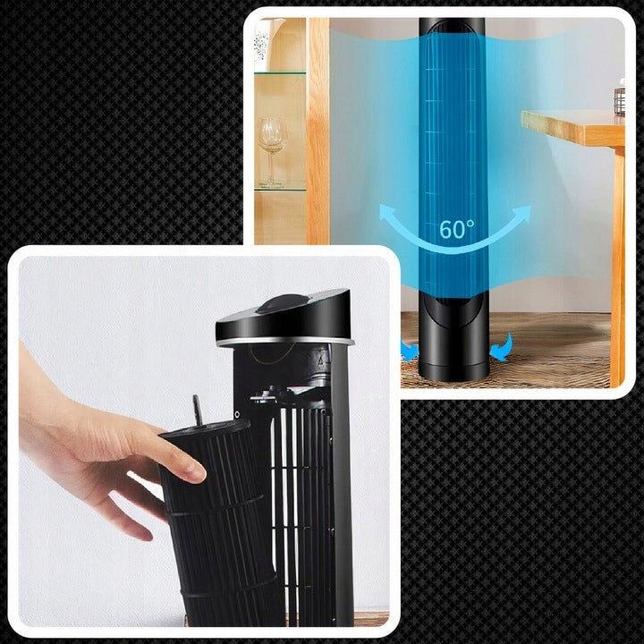 FLOOR COLUMN FAN QUIET STANDING FAN LARGE XXL ADJUSTABLE Brand AIG