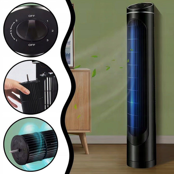 FLOOR COLUMN FAN QUIET STANDING FAN LARGE XXL ADJUSTABLE Model W29TX13C