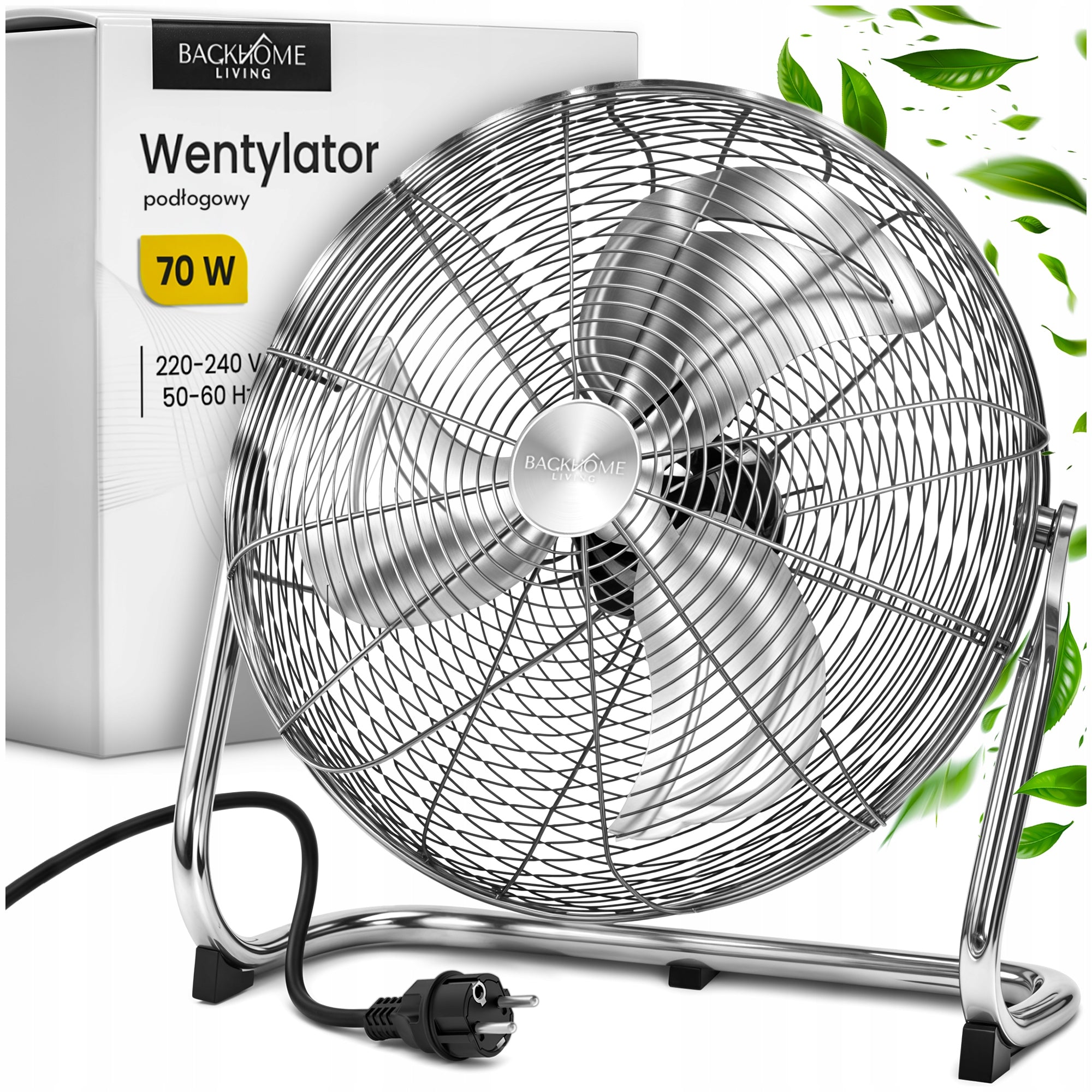 FLOOR FAN INDUSTRIAL METAL FAN CIRCULATOR STRONG XXL PRO