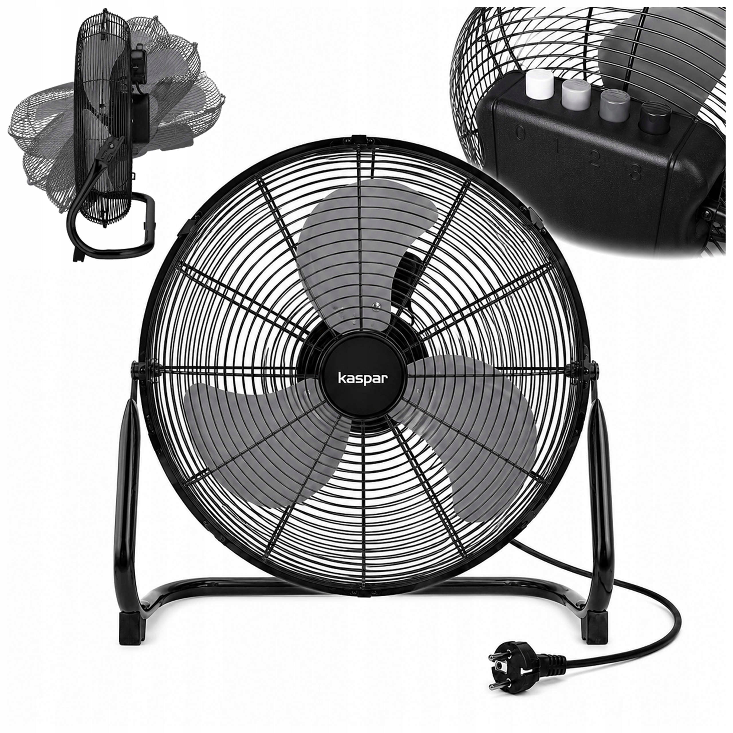 FLOOR STANDING FAN CIRCULATOR FAN 100W POWER ADJUSTMENT QUIET