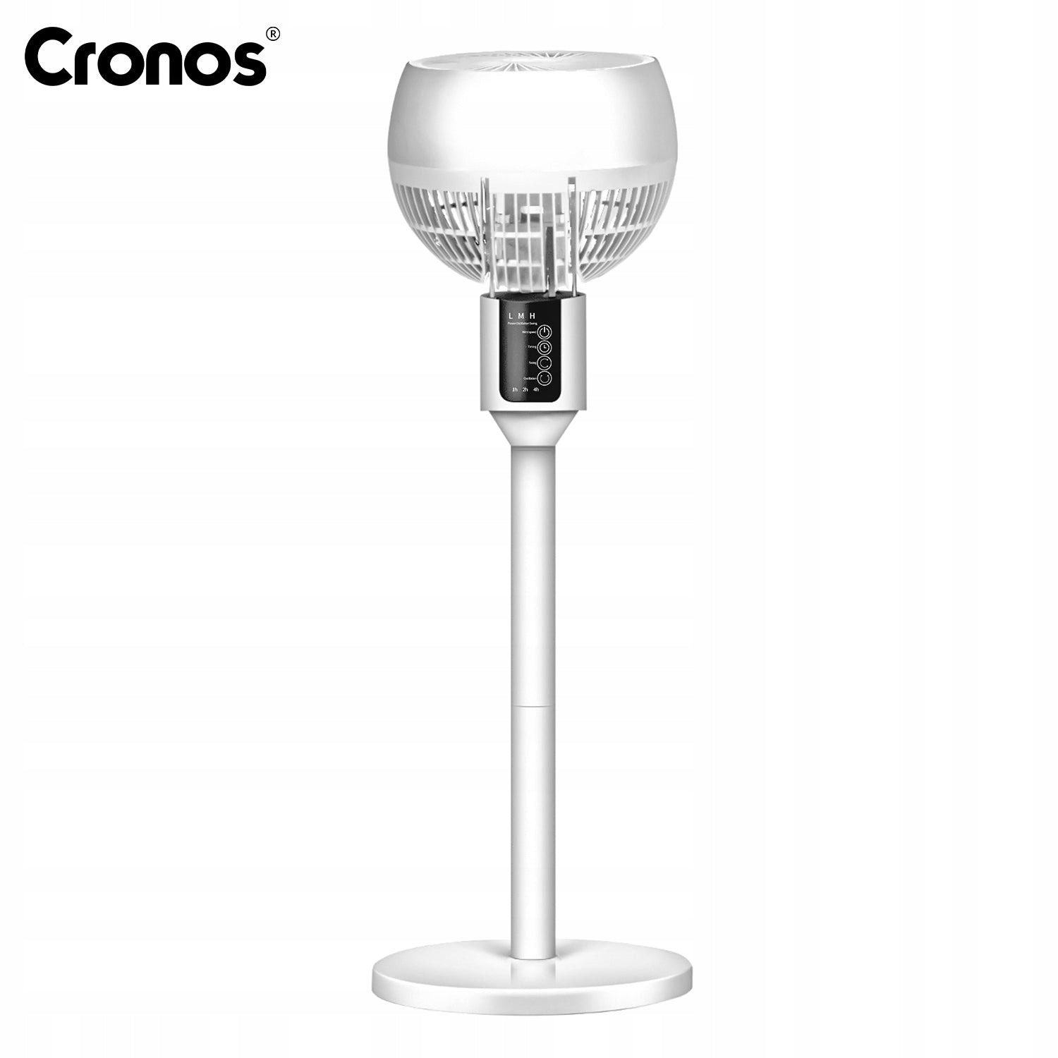 FLOOR STANDING FAN QUIET 3 MODES 45W 3D HEAD + REMOTE CONTROL Number of speed modes 3
