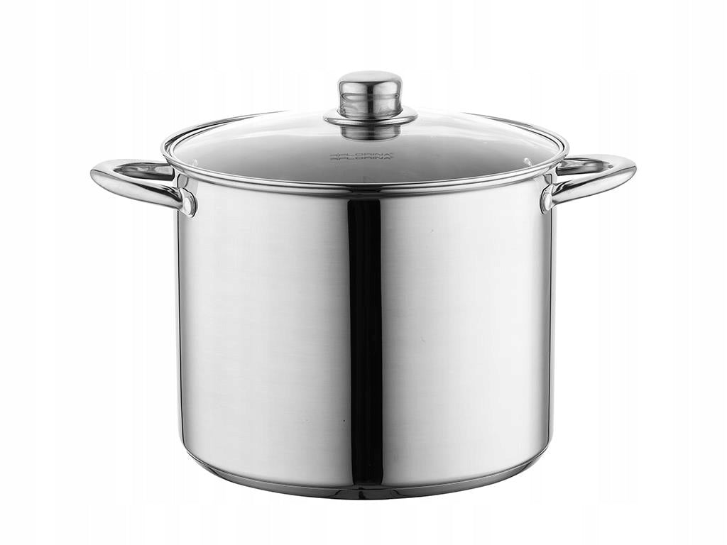 FLORINA Stainless steel pot high Caro 20 cm 4,4L