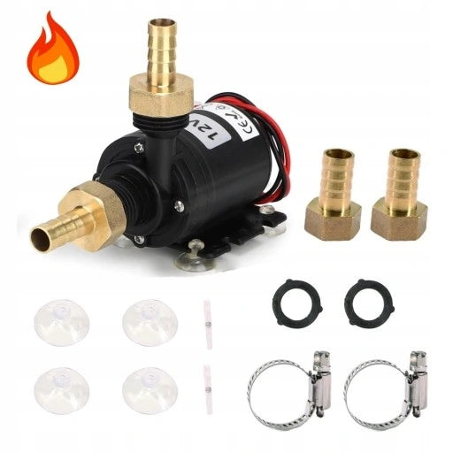 FLOW PUMP 12V DC 800L/H SILENT BRUSHLESS MOTOR IP68