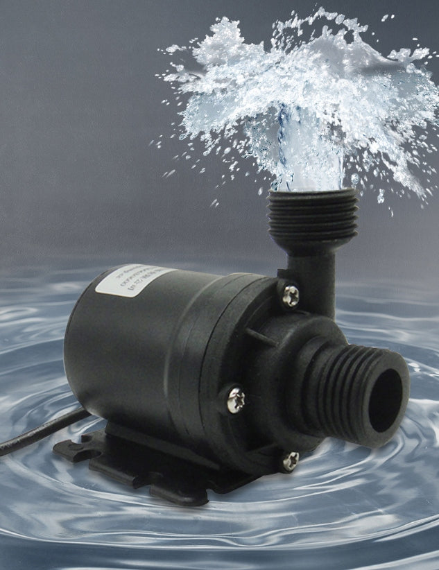 FLOW PUMP FOR LIQUID WATER 800L/H 12V 19W BRUSHLESS PUMP Packaging status original