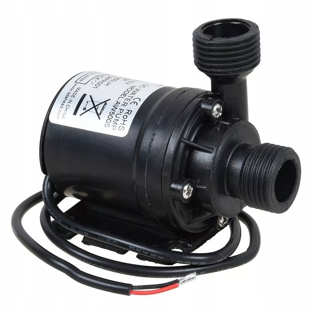 FLOW PUMP FOR LIQUID WATER DC 12V 18W 501 - 1000 L/H Packaging status original