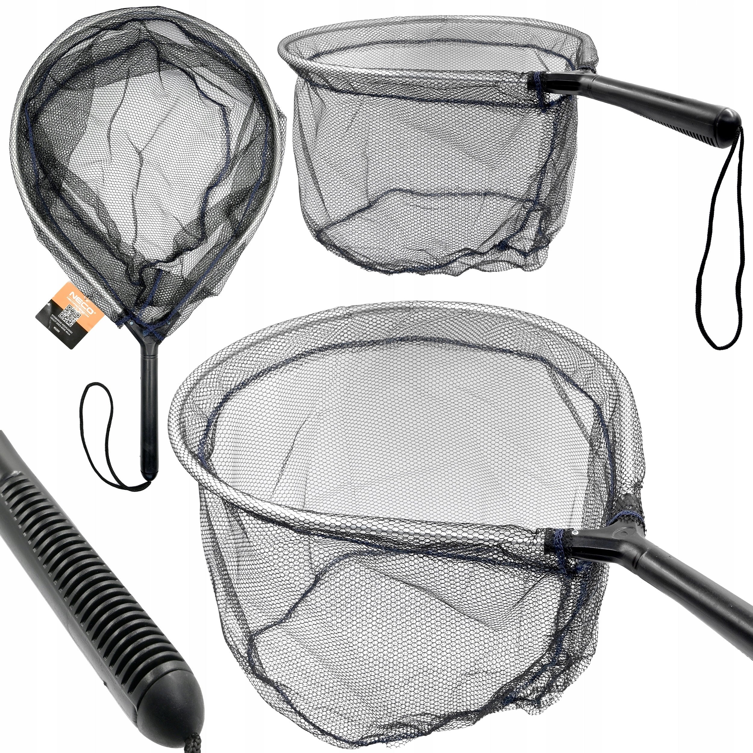 FLY SPINNING LANDING NET NECO TROUT AREA BASE 40CM