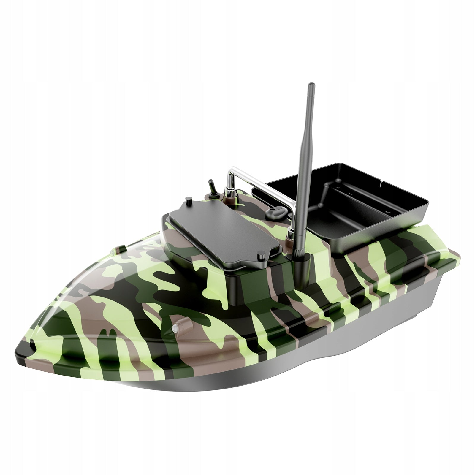FLYTEC V050 CAMO GREEN BAIT BOAT, CRUISE CONTROL, 500m, 12000mAh BATTERY Brand no brand