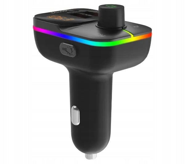 FM Transmitter Savio TR-18 Bluetooth 6.0 Fast Charging USB-C Microphone Packaging status original
