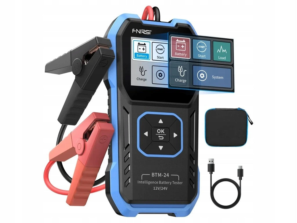 FNIRSI BTM-24 Multifunkčný tester autobatérií 12V/24V