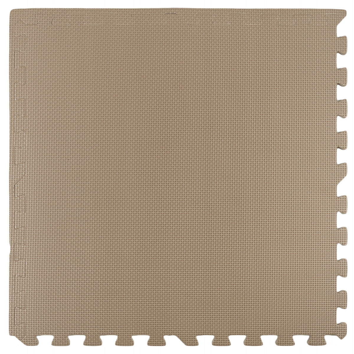 FOAM MAT 120x60 CM LARGE FOAM PUZZLE 2 PCS LIGHT BEIGE Manufacturer code 9048