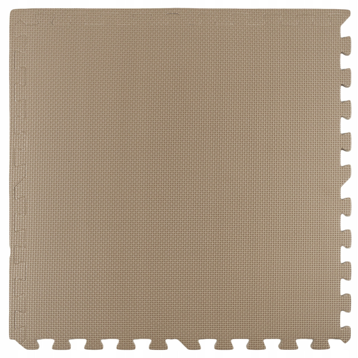 FOAM MAT 120x60 CM LARGE FOAM PUZZLE 2 PCS LIGHT BEIGE Manufacturer code 9048
