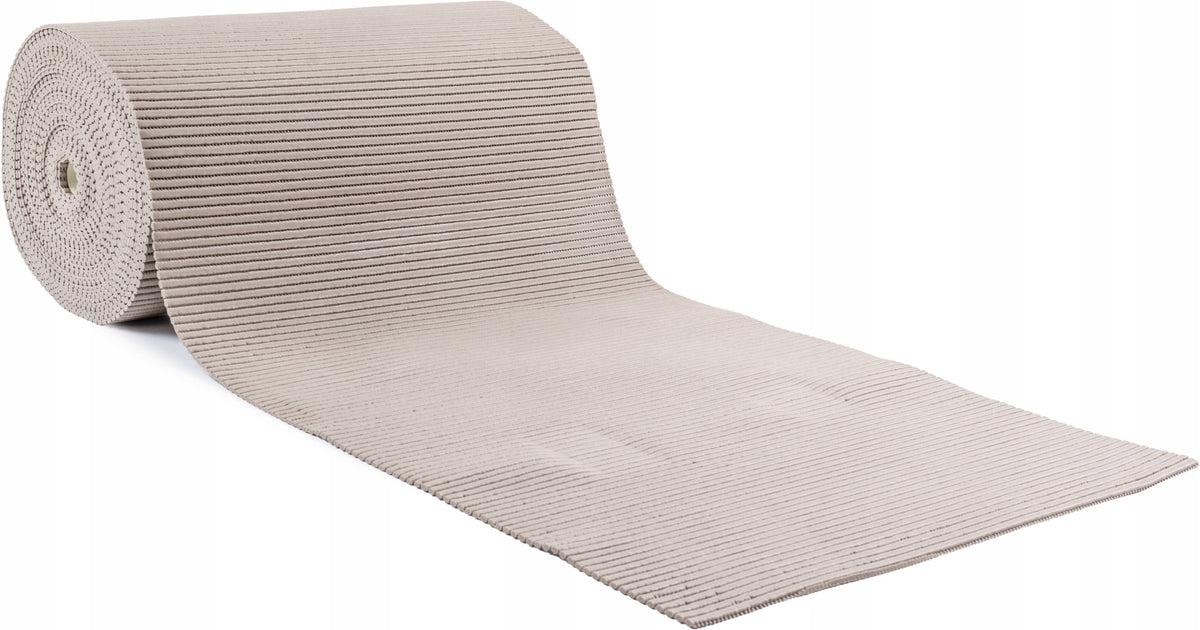 FOAM MAT BATHROOM RUG CUSTOMIZED NON-SLIP WIDTH 65cm BEIGE Packaging status original