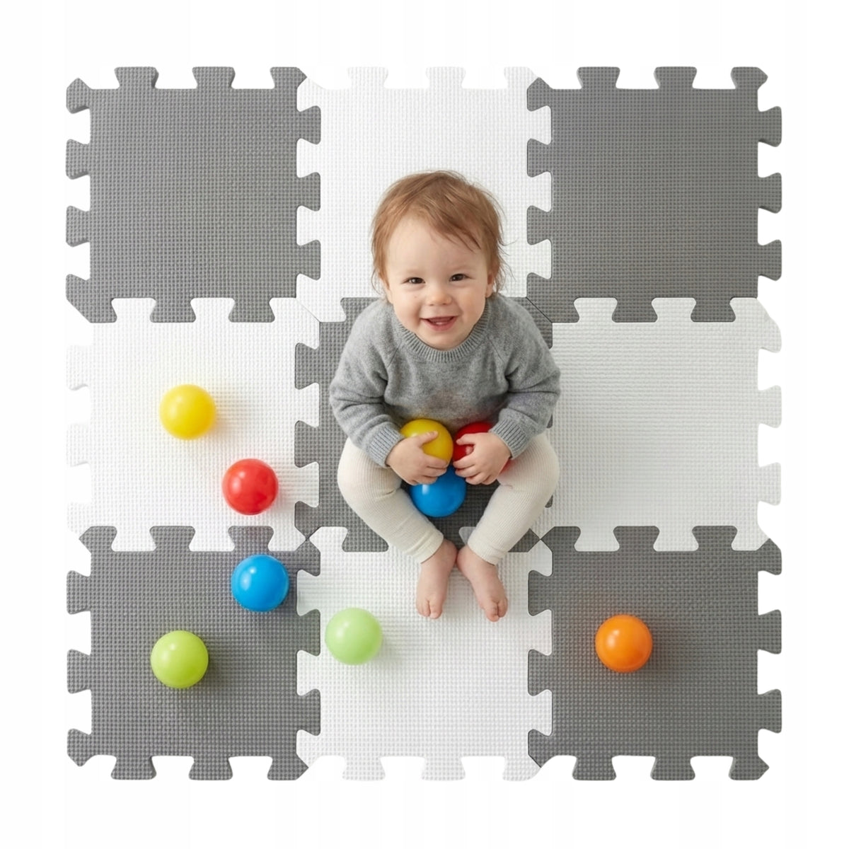 FOAM MAT Happy Kiddo Floor Educational Folding