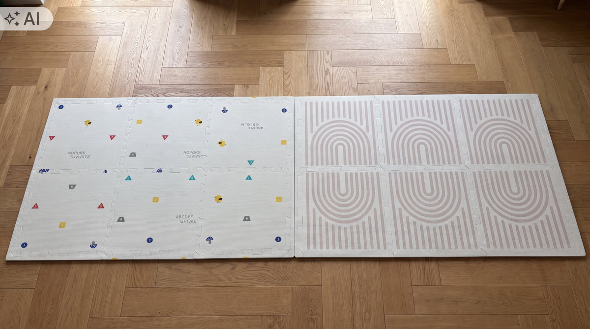FOAM MAT XPE PUZZLE FOR CHILDREN 165X112 CM 1,5 CM DOUBLE-SIDED EDUCATIONAL Manufacturer code ładna, solidna