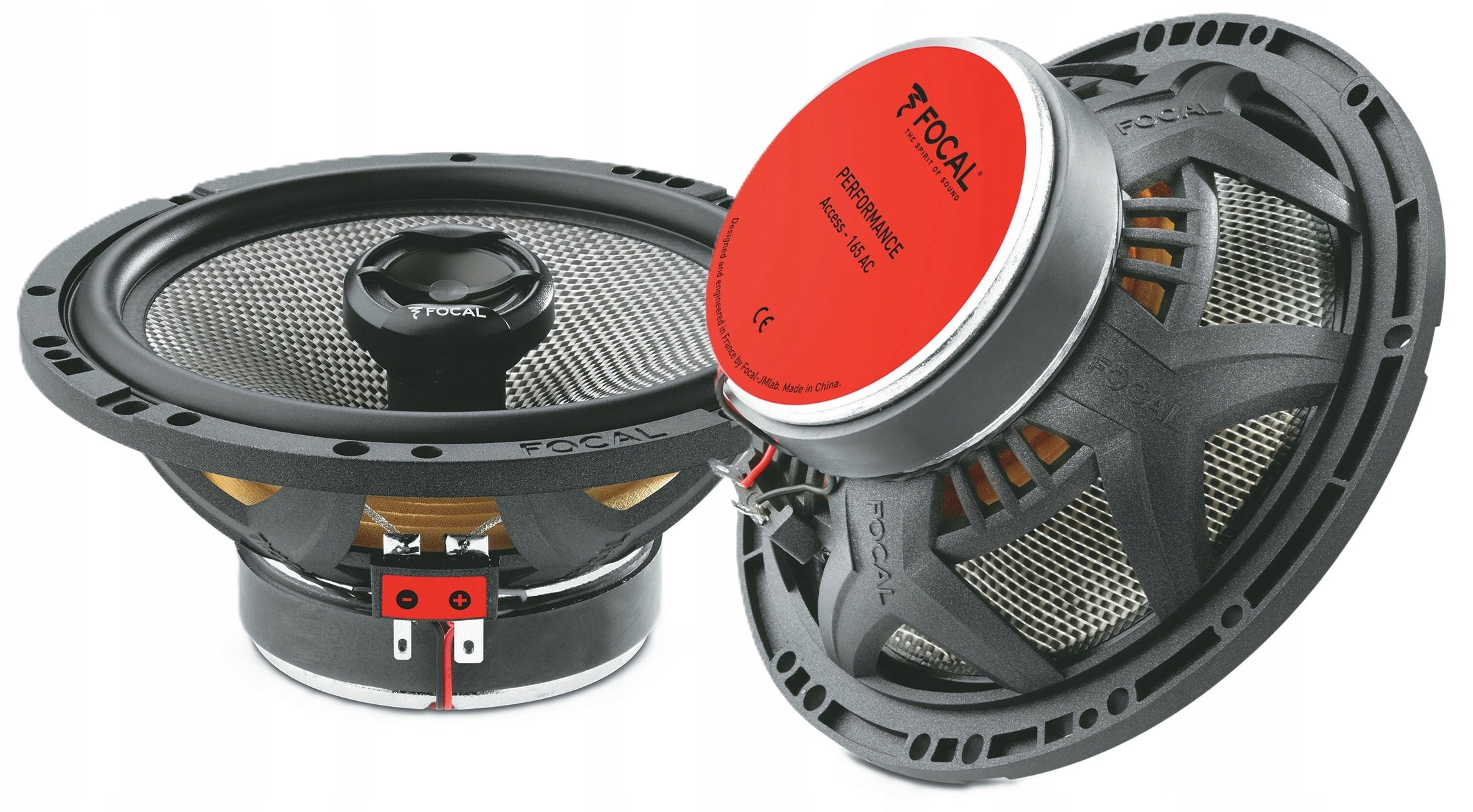 FOCAL 165 AC / Coaxial / 165 mm / Power 160W / Quick and Easy Installation Model 165AC