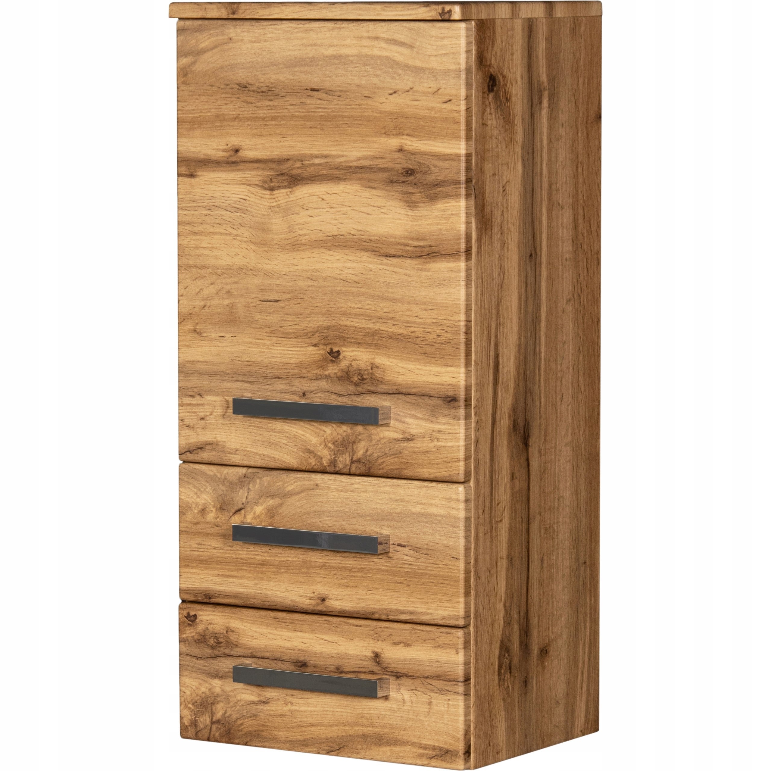 FOKUS NEW bathroom furniture natural oak bookcase low