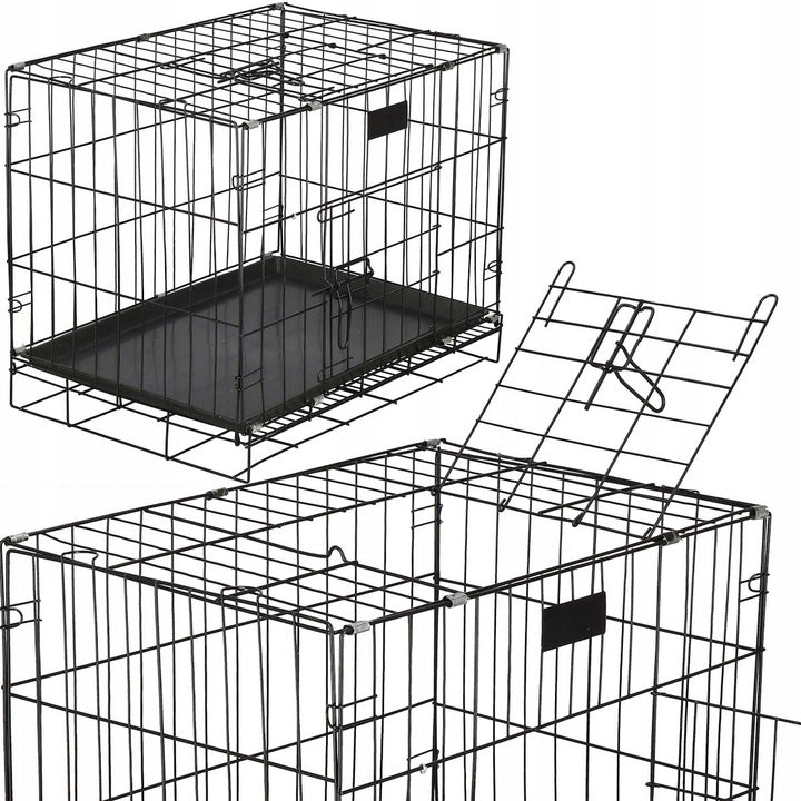 FOLDING CAGE LARGE FOR DOG CAT RABBIT PLAYPEN CATWALK FOR DOGS 70x50x60