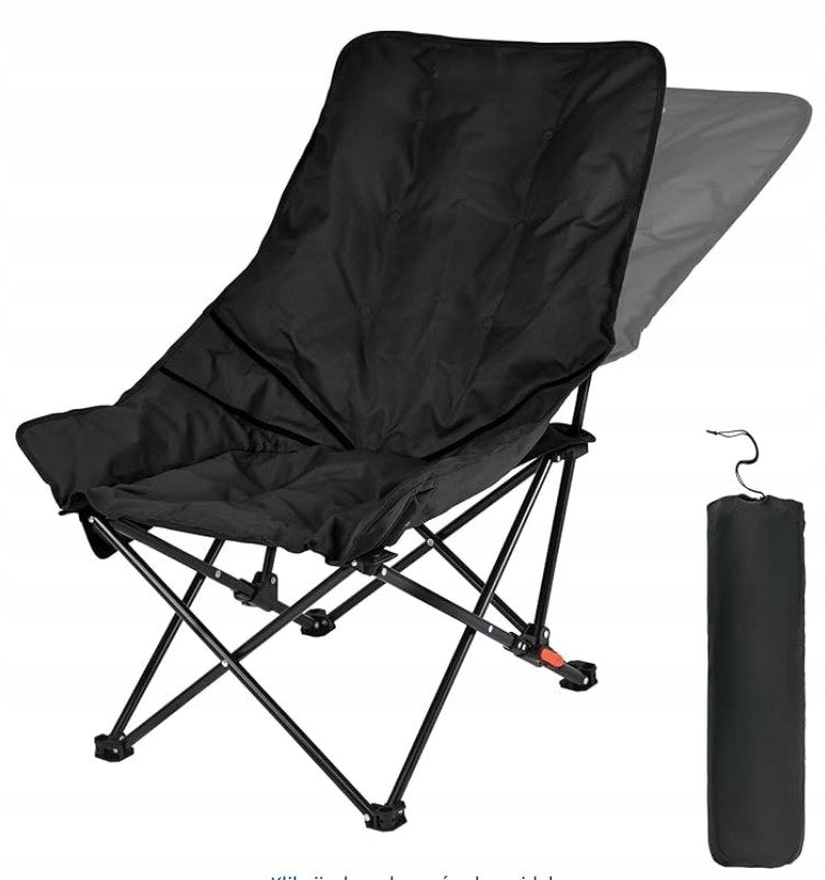 FOLDING CHAIR CAMPING FISHING + LARGE SOFT COVER