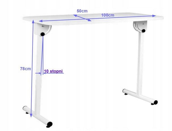 FOLDING COSMETIC TABLE FOR MOBILE MANICURE Manufacturer code 14915