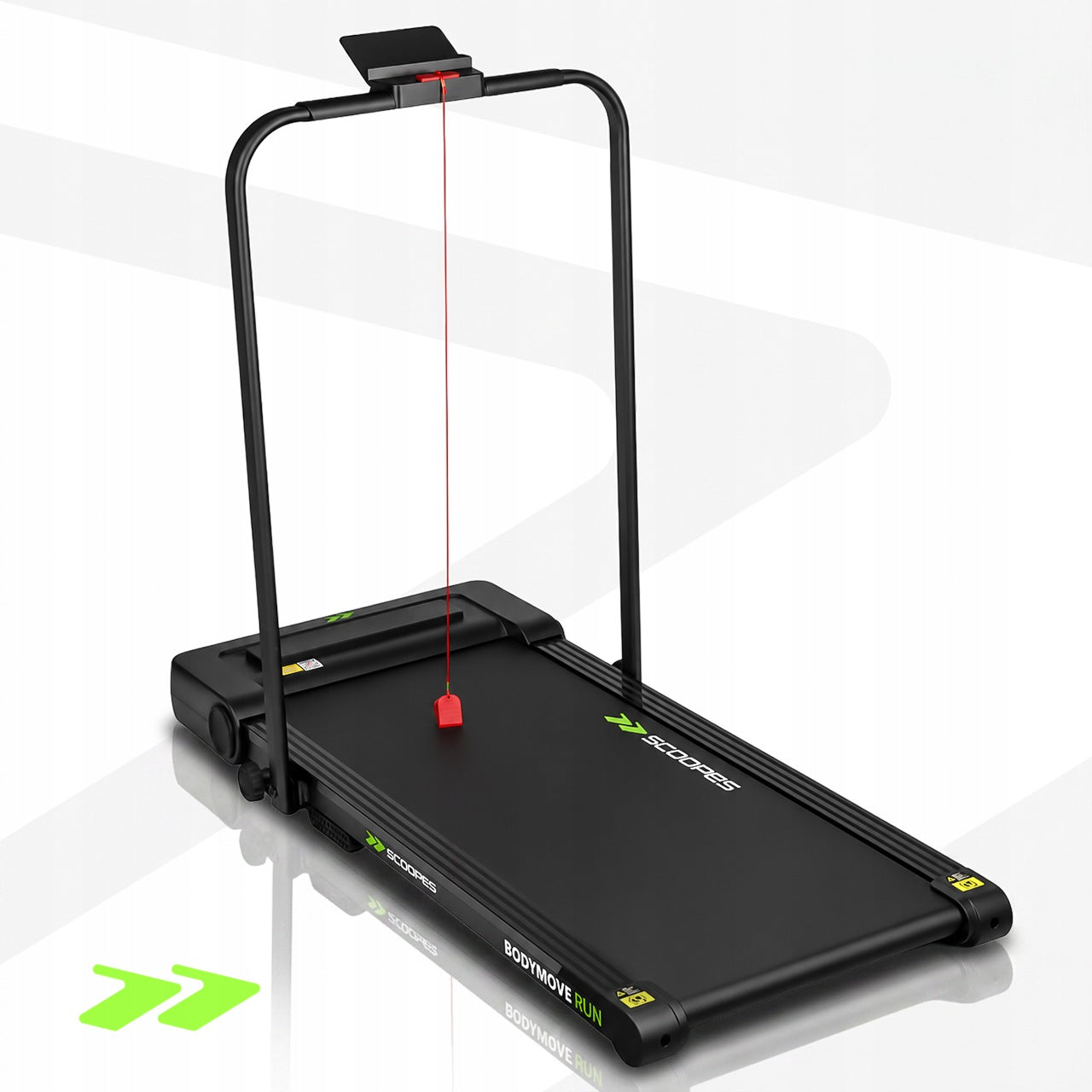 FOLDING ELECTRIC TREADMILL FOR RUNNING WALKING 1-12 KM/H 120 KG Manufacturer code 115152