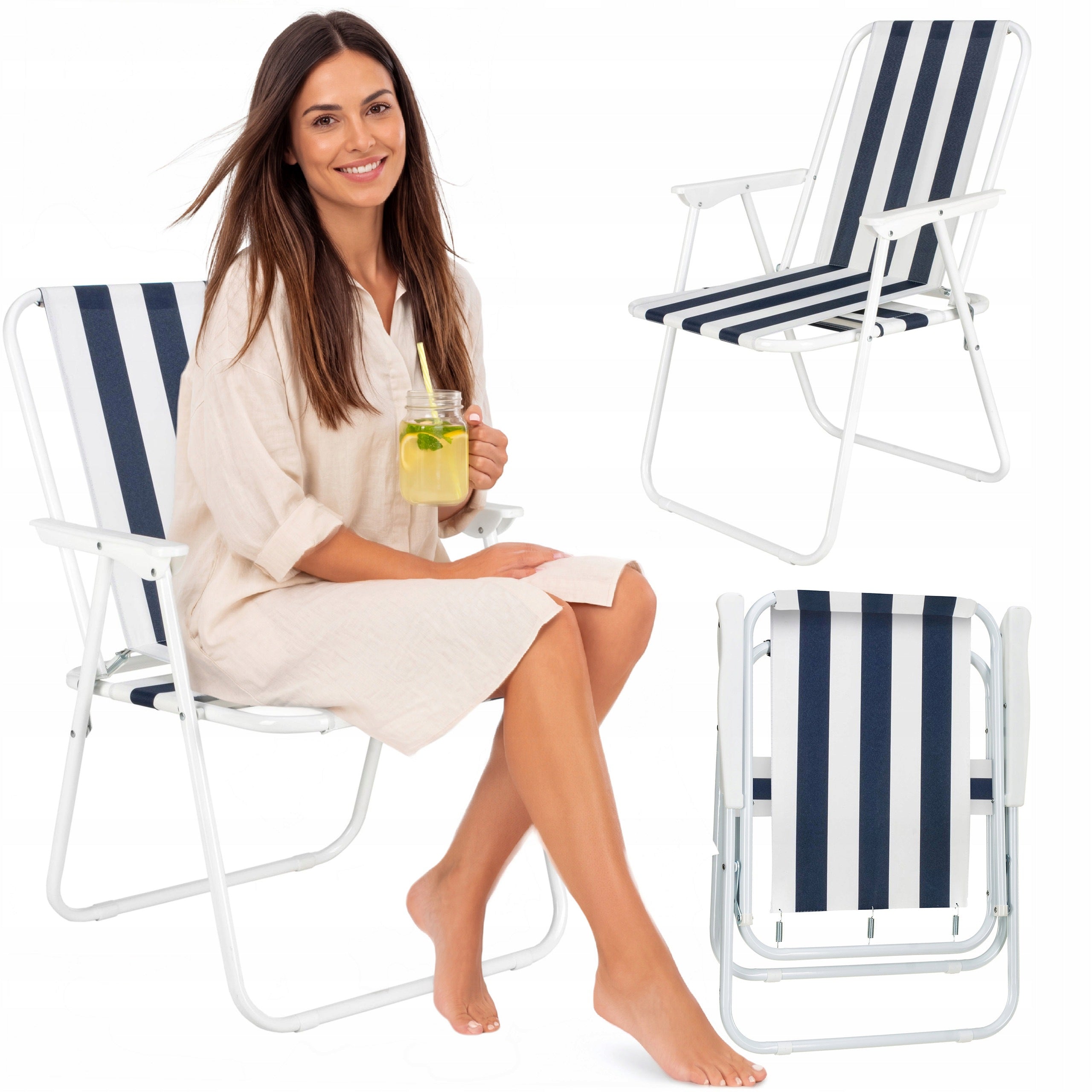 FOLDING HIKING CHAIR WITH CAMPING BEACH BACKREST OUTTEC