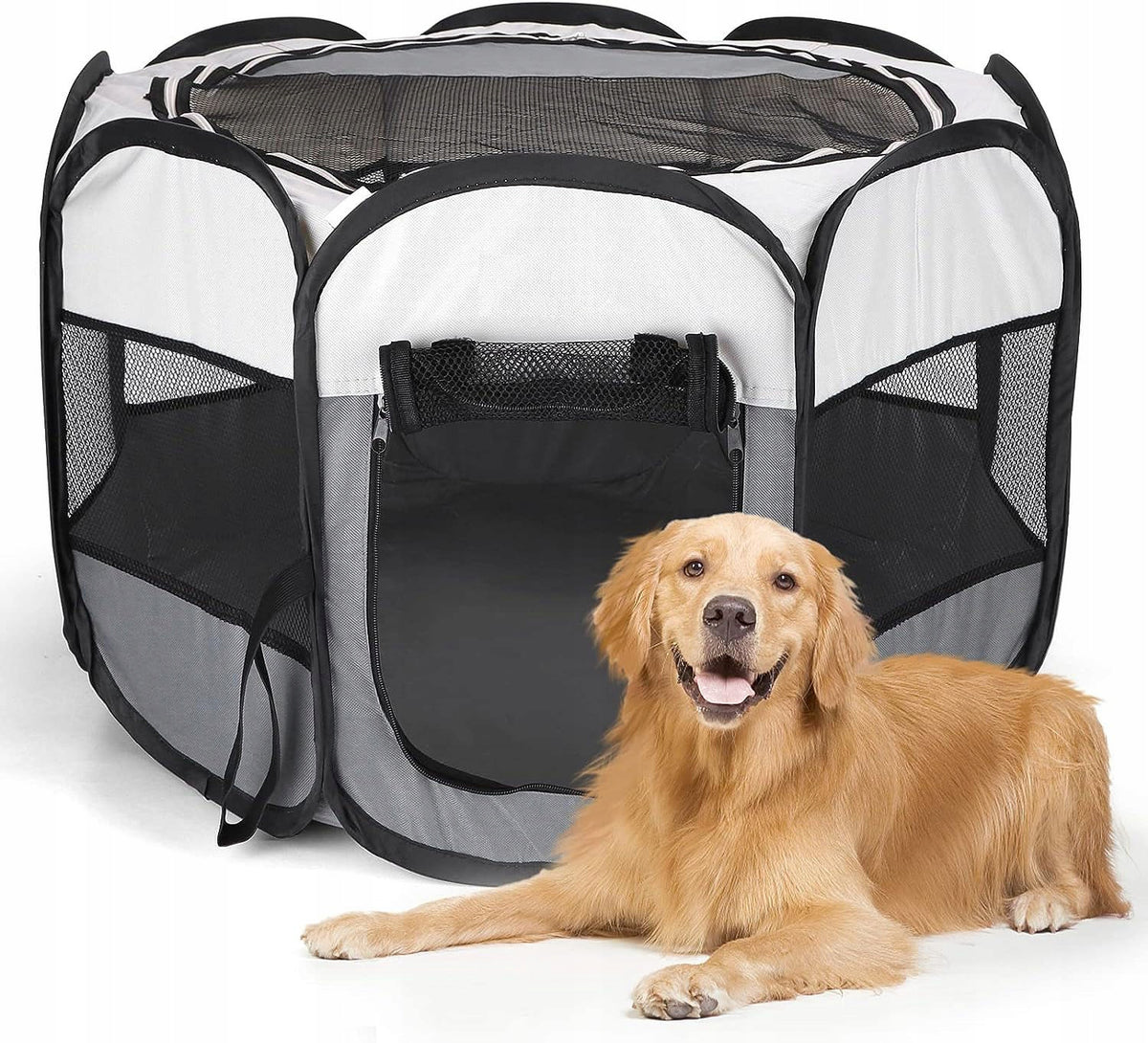 FOLDING LIGHTWEIGHT PLAYPEN CAT DOG BED 75cm