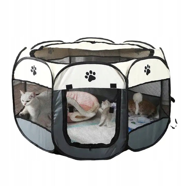 FOLDING LIGHTWEIGHT RABBIT PUPPY CAT DOG PLAYPEN BED FOR HOME Brand no brand