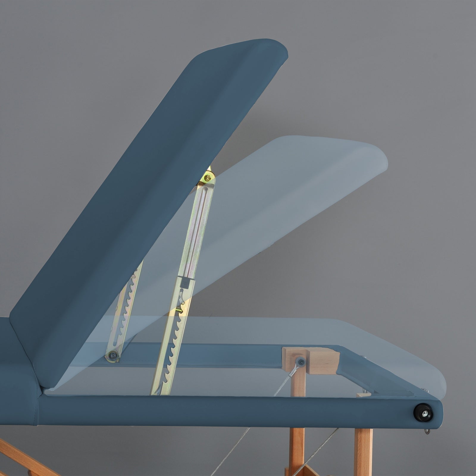 FOLDING MASSAGE TABLE 3 SEGMENTS EDEN FOAM 4CM EDEN +HUMILITY Color blue