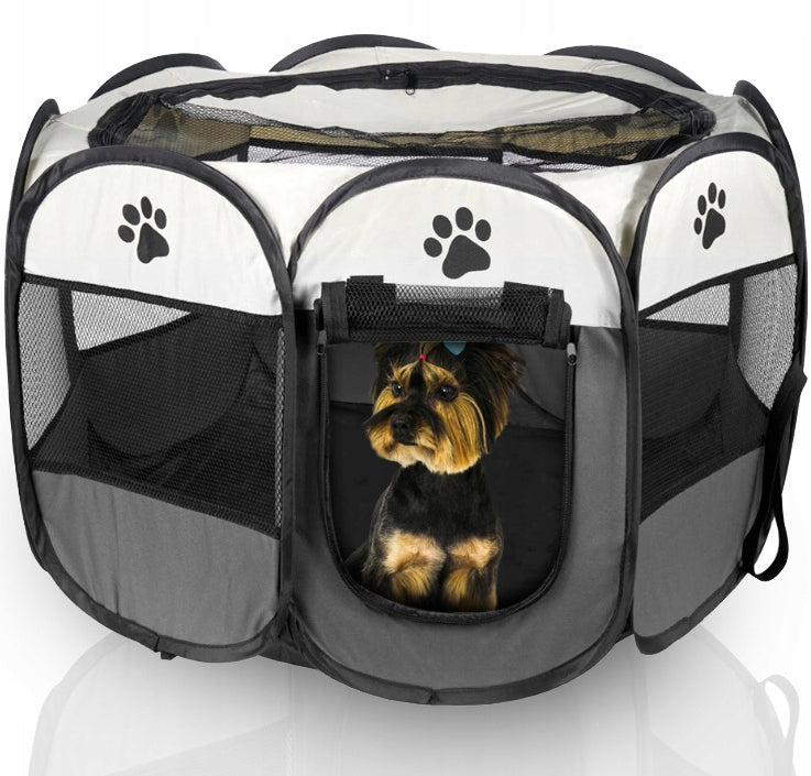 FOLDING PLAYPEN CAT DOG CAGE 82x82
