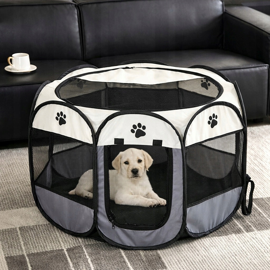 FOLDING RABBIT CAT PET DOG PLAYPEN FOR HOME WATERPROOF VENTILATION Trade name LEGOWISKO KOJEC DLA PSA SKŁADANY DO DOMU LEGOWISKO DLA PSA KLATKA