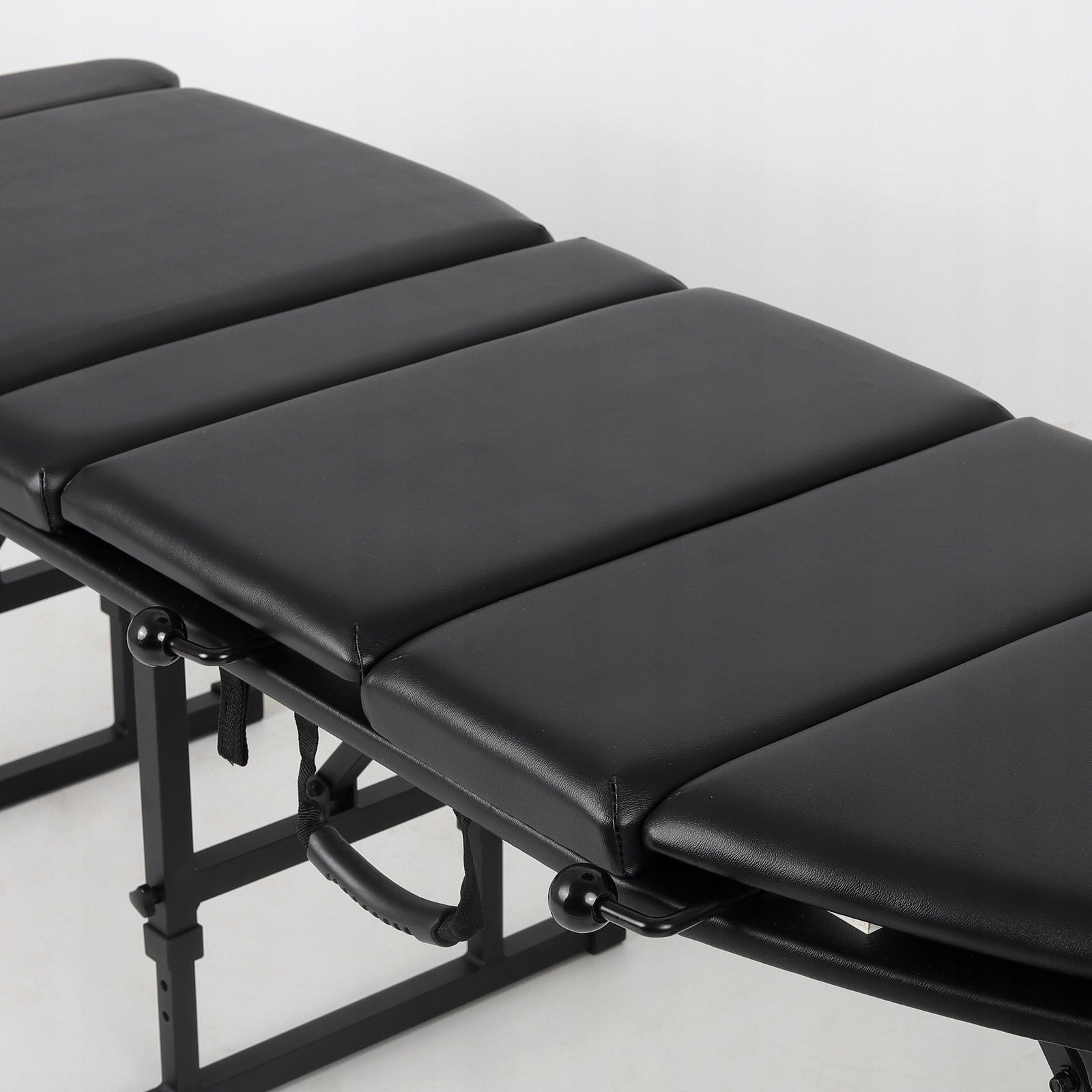 FOLDING TABLE FOR PHYSIOTHERAPY REHABILITATION CHIROPRACTIC ALUMINUM ARENA Color black