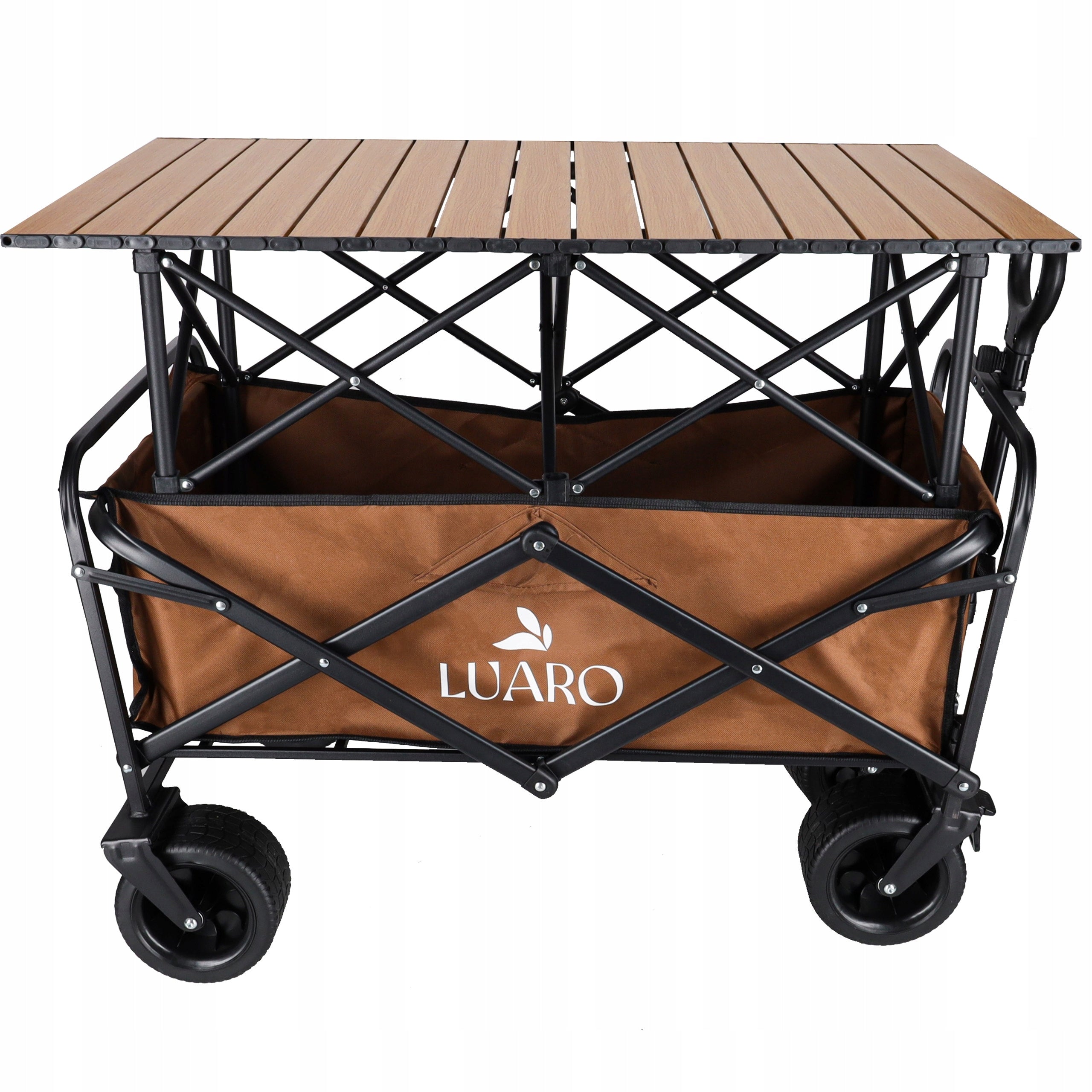 FOLDING TRANSPORT TROLLEY WITH CAMPING BEACH TOURIST TABLE Kind trolley