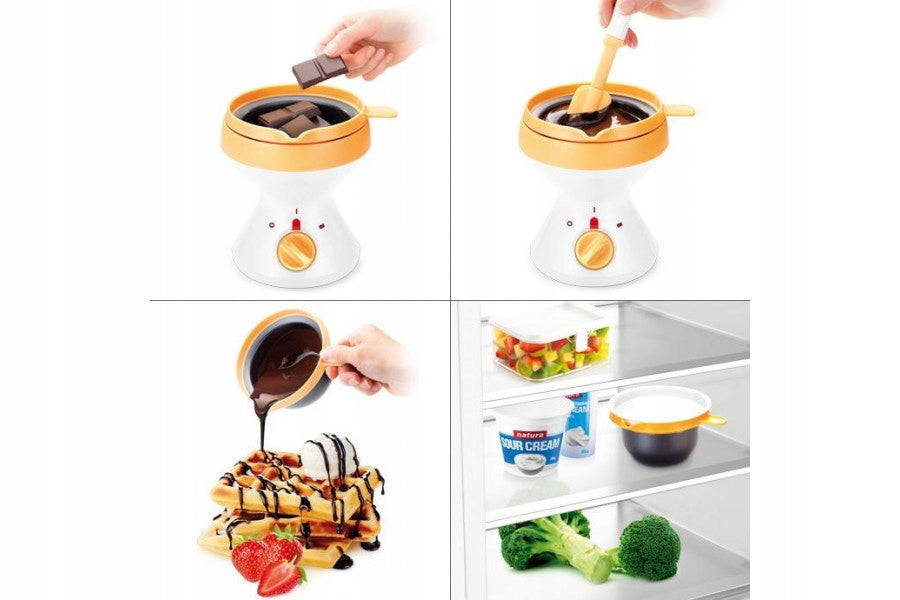 FONDUE FOR CHOCOLATE WITH FORKS 6EL HEATER FOUNDE TESCOMA 0,35L Manufacturer code 630101