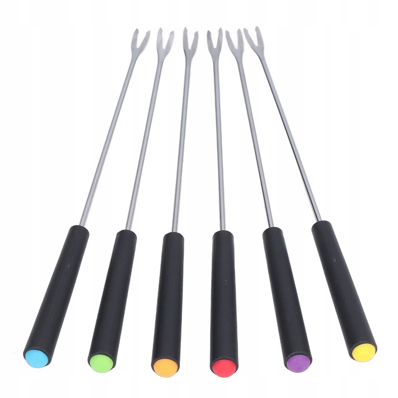 FONDUE FORKS SKEWERS 6PCS 23 CM