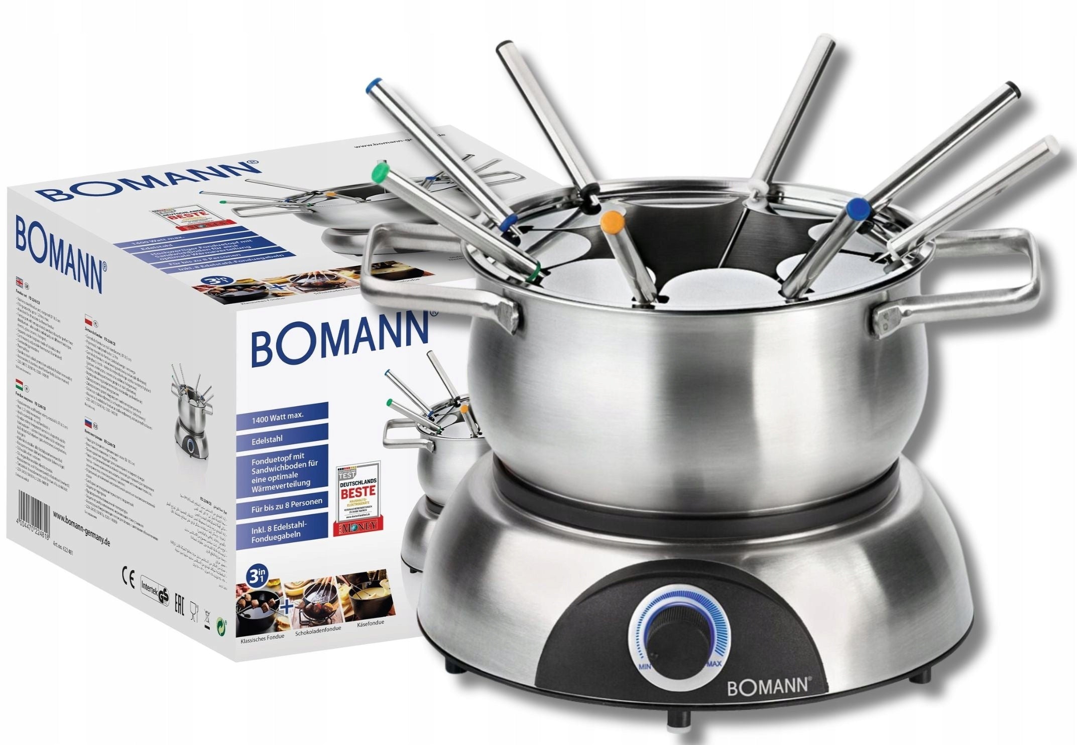FONDUE SET DEVICE BOMANN FD 2248 CB