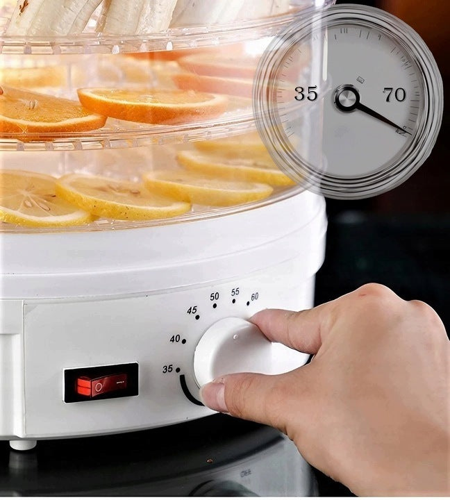 FOOD DRYER FOR MUSHROOM FRUIT VEGETABLE HERBS DEHYDRATOR 5 LEVELS 600W Manufacturer code SUSZARKA SPOŻYWCZA DO GRZYBÓW OWOCÓW WARZYW