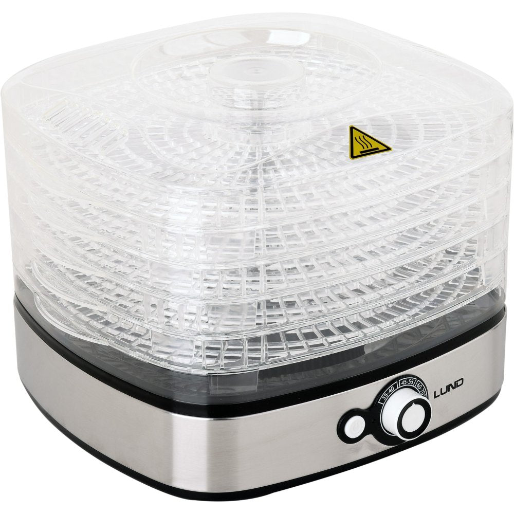 FOOD DRYER Lund 68270 for Fruit Mushrooms 500 W 5 Sit Dominant color clear