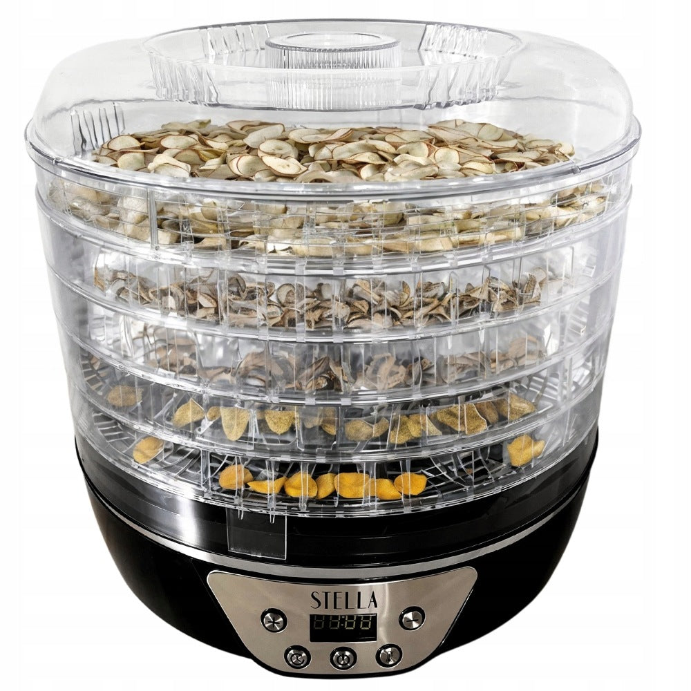 FOOD DRYER STELLA STSG-520 520 IN FOR HERB FRUIT MUSHROOMS Dominant color silver