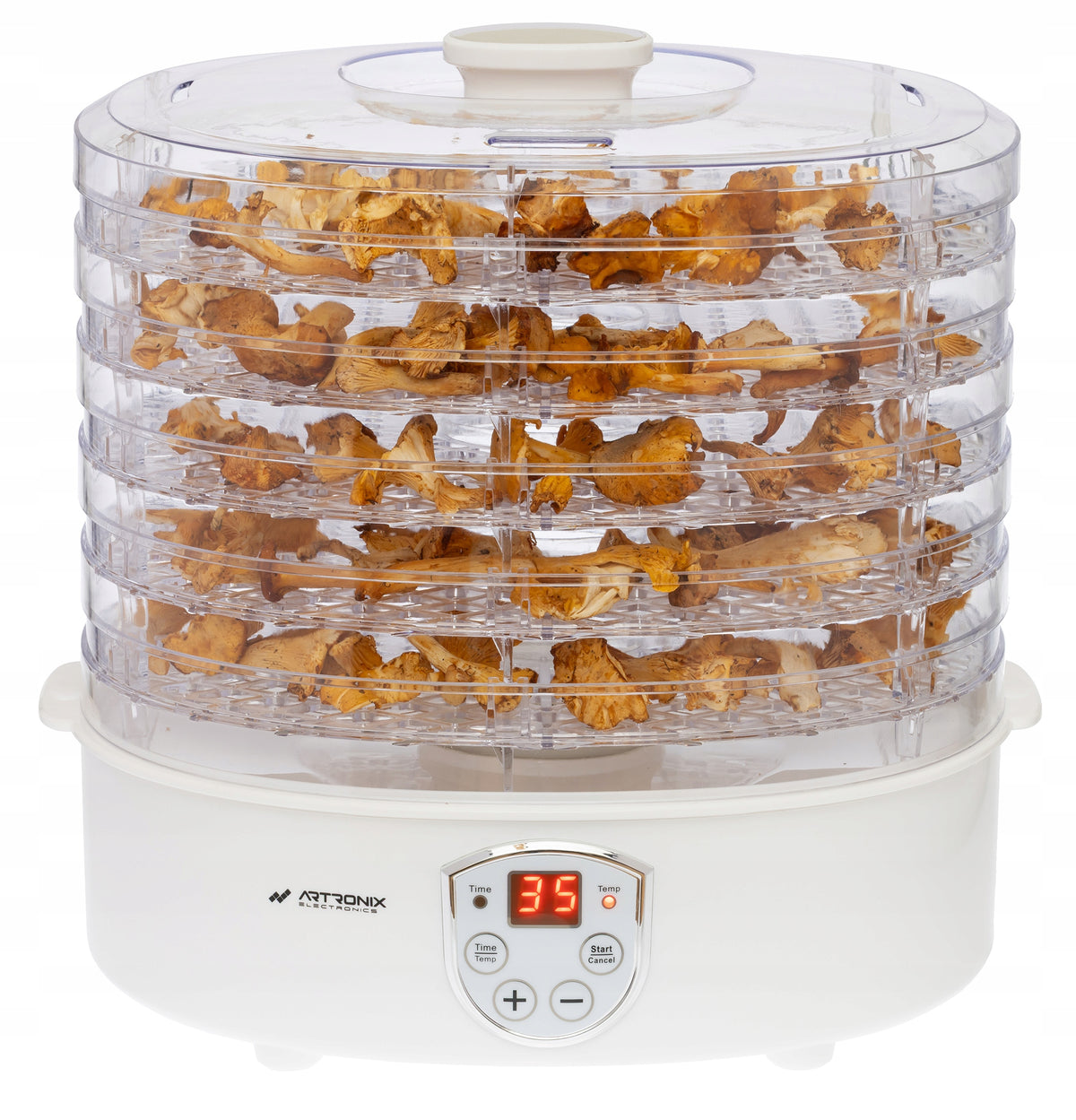 FOOD DRYER WITH TEMPERATURE CONTROL MUSHROOM FOOD DRYER TIMER! Manufacturer code SUSZARKA SPOŻYWCZA NA GRZYBY OWOCE WARZYWA