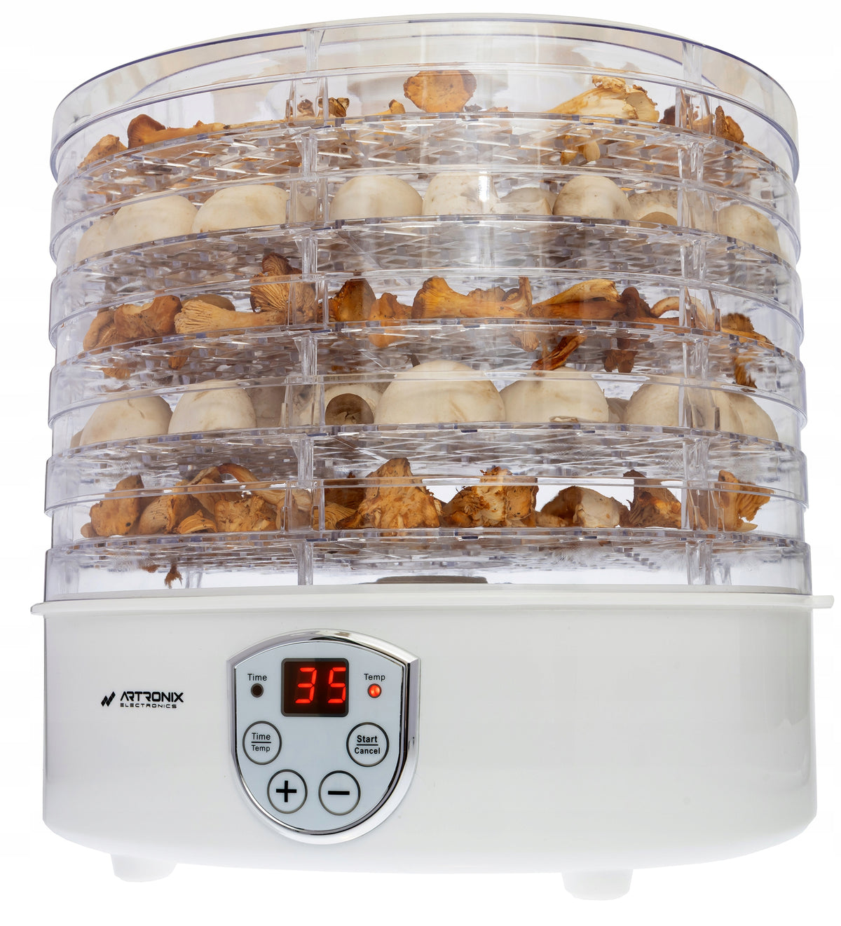 FOOD DRYER WITH TEMPERATURE CONTROL MUSHROOM FOOD DRYER TIMER!
