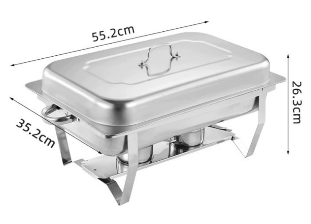 FOOD HEATER GASTRONOMIC 9 L STAINLESS STEEL Packaging status original