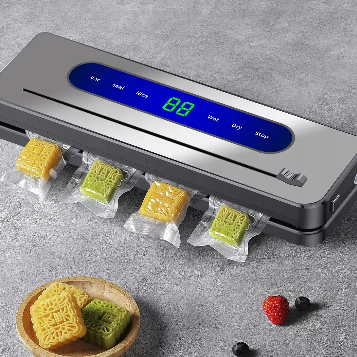 FOOD PACKAGING VACUUM WELDING MACHINE FOOD PACKING MACHINE 120W + FILMS Brand Gotel