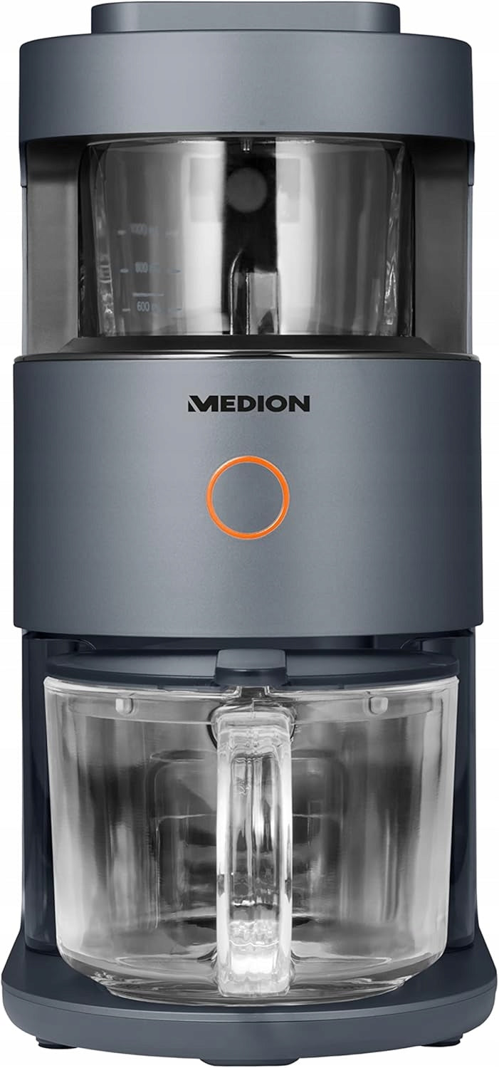 FOOD PROCESSOR 1200W 2in1 COOKING MIXING 9 PROGRAMS 11 SPEEDS Brand Medion