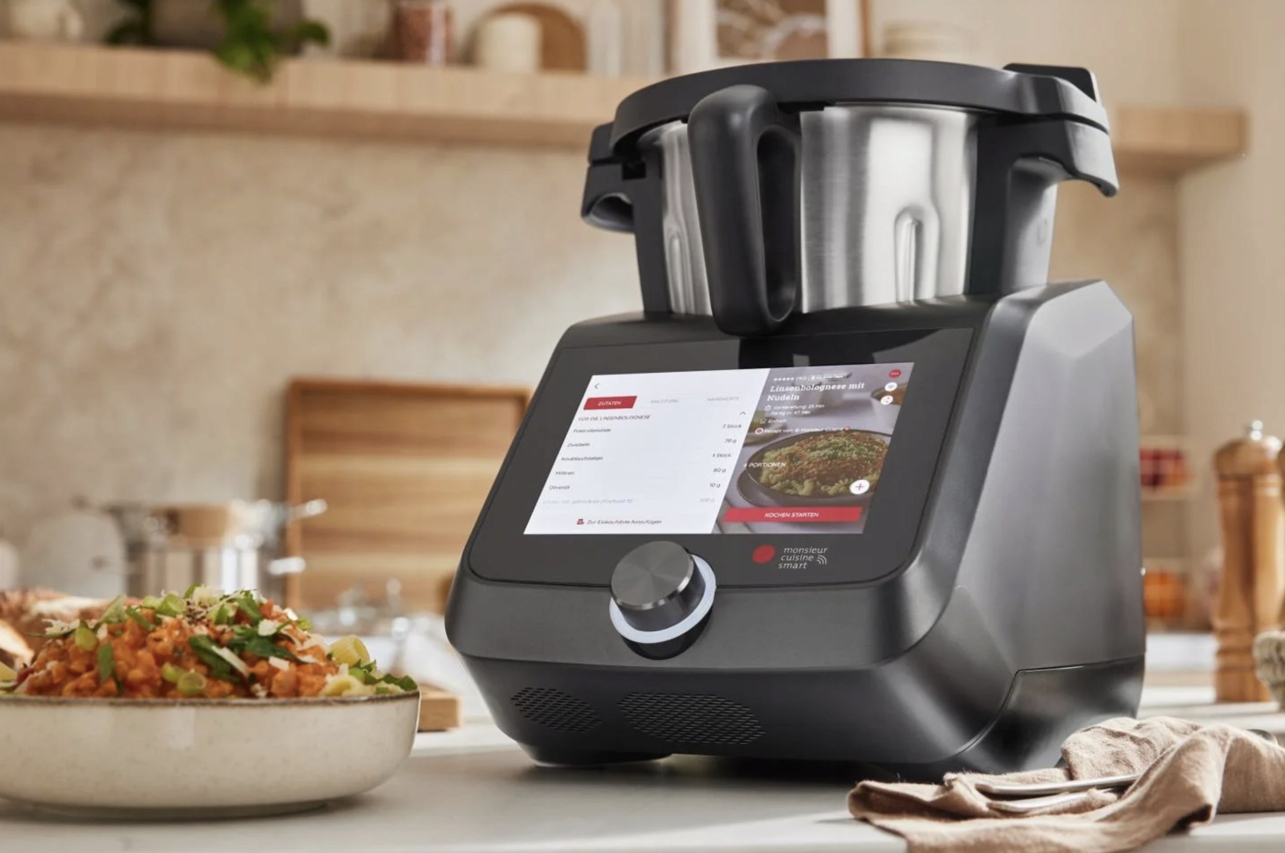 FOOD PROCESSOR LIDLOMIX MONSIEUR CUISINE SMART ANTHRACITE 2026 2026 + Operating modes pulsating turbo
