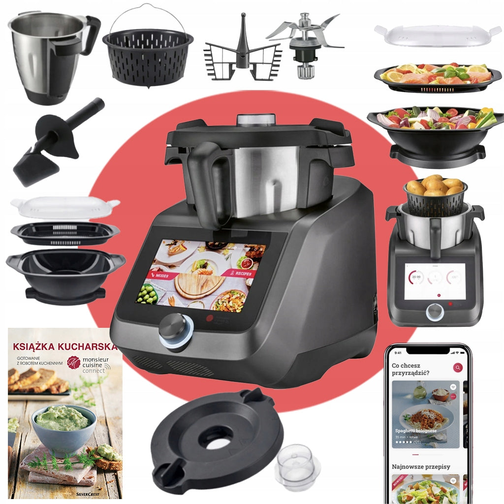 FOOD PROCESSOR LIDLOMIX MONSIEUR CUISINE SMART ANTHRACITE 2026 2026 +